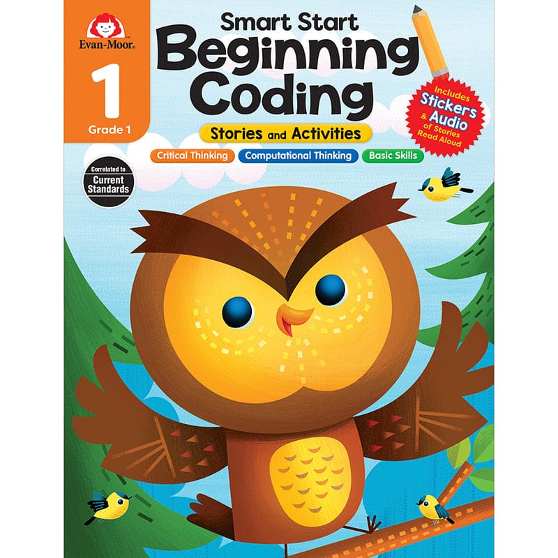 Smart Start Beginning Coding Gr 1 (Pack of 6) - Activity Books & Kits - Evan-moor