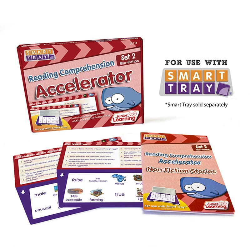 Smart Tray Comprehension Accel St 2 (Pack of 3) - Comprehension - Junior Learning