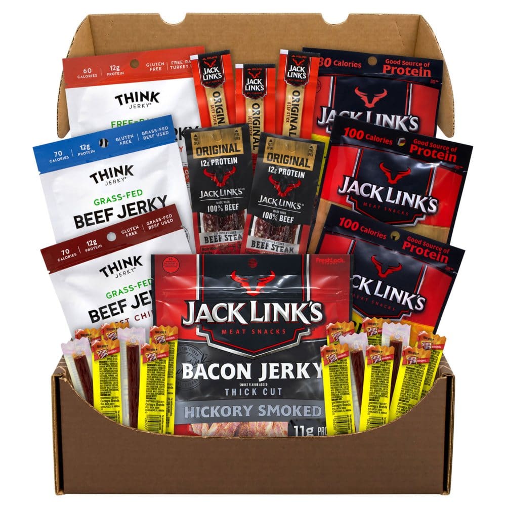 Snack Box Pros Big Beef Jerky Box - Jerky & Meat Snacks - Snack Box
