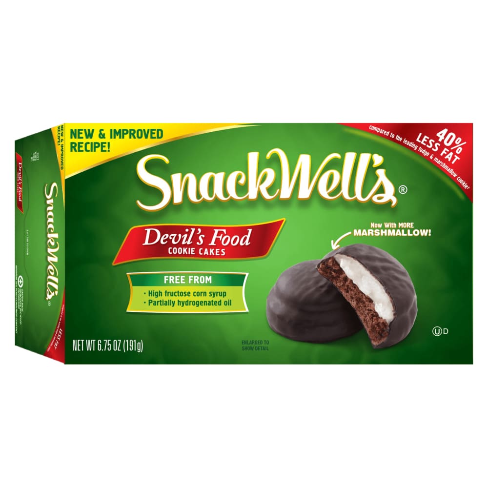 Snackwells Snackwell's Devils Food Cookie Cake, 6.75 oz