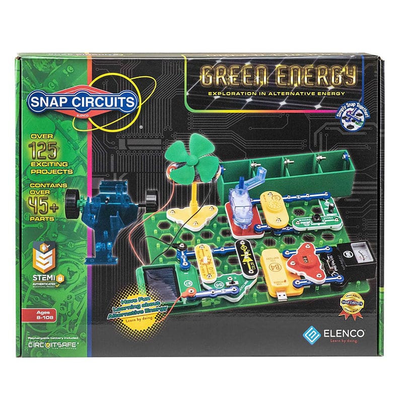 Snap Circuits Green Energy - Activity Books & Kits - Elenco Electronics