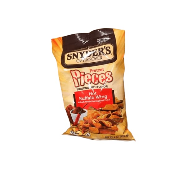 Snyder's of Hanover Hot Buffalo Wing Pretzel Pieces, 8 oz - ShelHealth.Com
