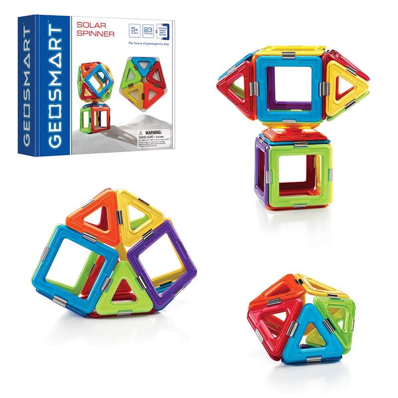 Solar Spinner 23Pc Magnetic Construction - Magnetism - Smart Toys And Games Inc