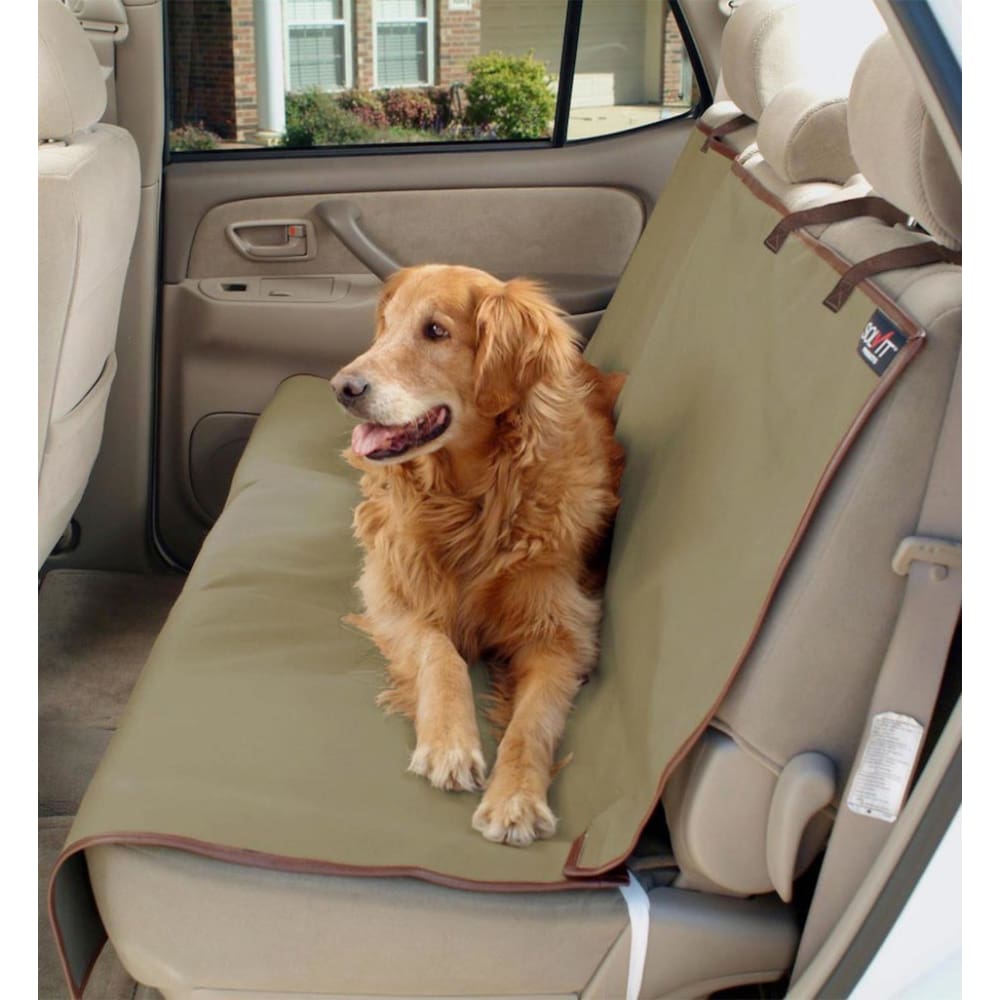 Solvit Products Happy Ride Bench Seat Cover Tan One Size - Pet Supplies - Solvit