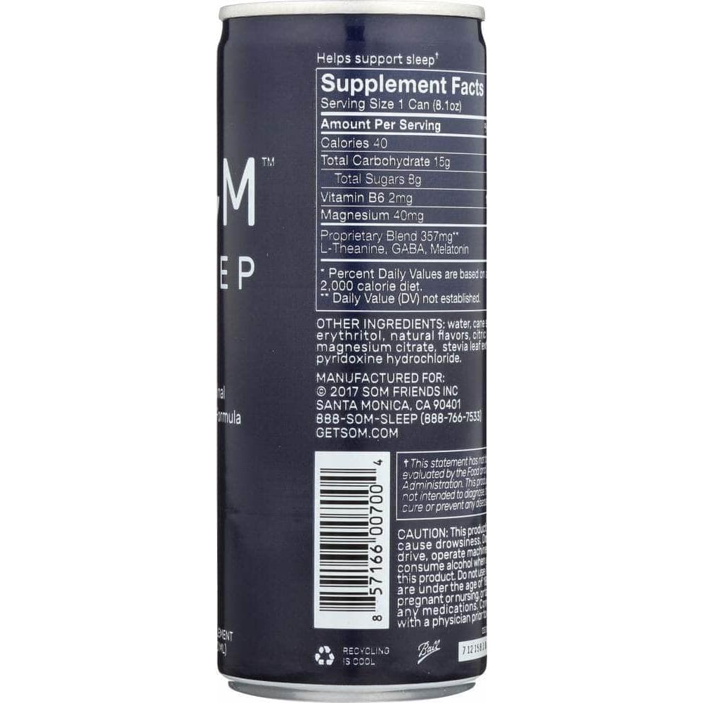 SOM SLEEP Som The Original Som Sleep Support Formula, 8.1 Oz