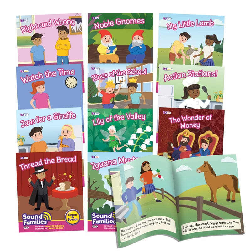 Sound Families Consonants Fiction Phase 5.5 - Leveled Readers - Junior Learning