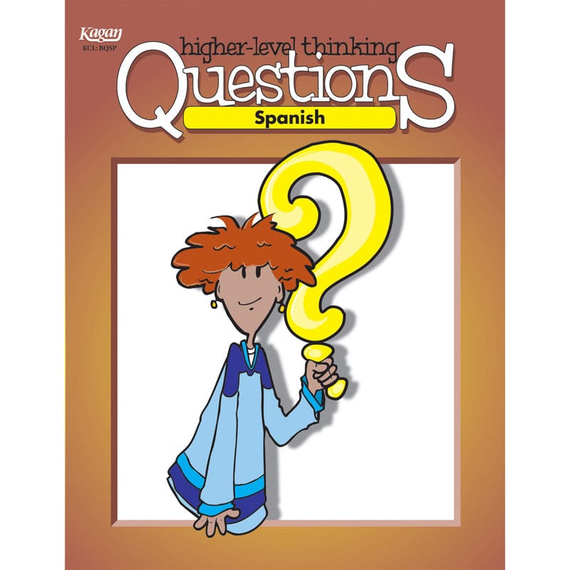 Spanish Higher Level Thinking Questions Book (Pack of 2) - Foreign Language - Kagan Publishing