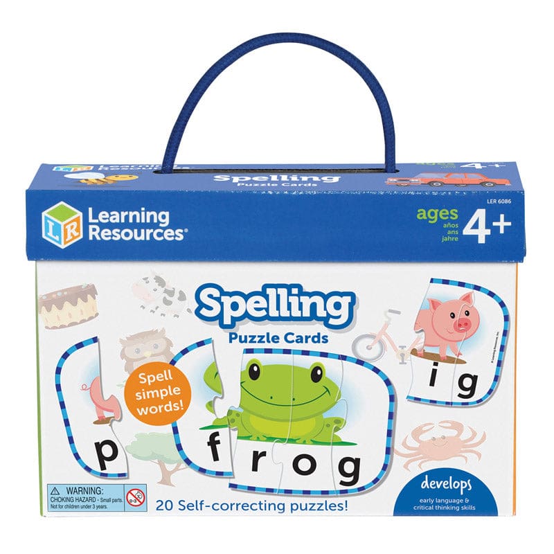 Spelling Puzzle Cards (Pack of 3) - Language Arts - Learning Resources