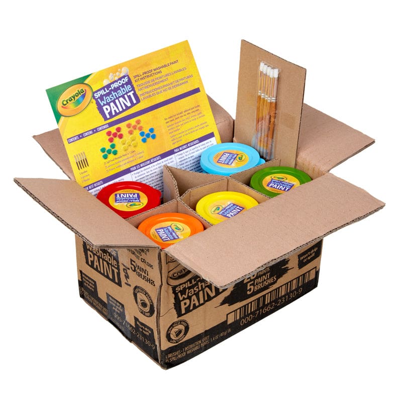 Spill Proof Washable Paints - Paint - Crayola LLC