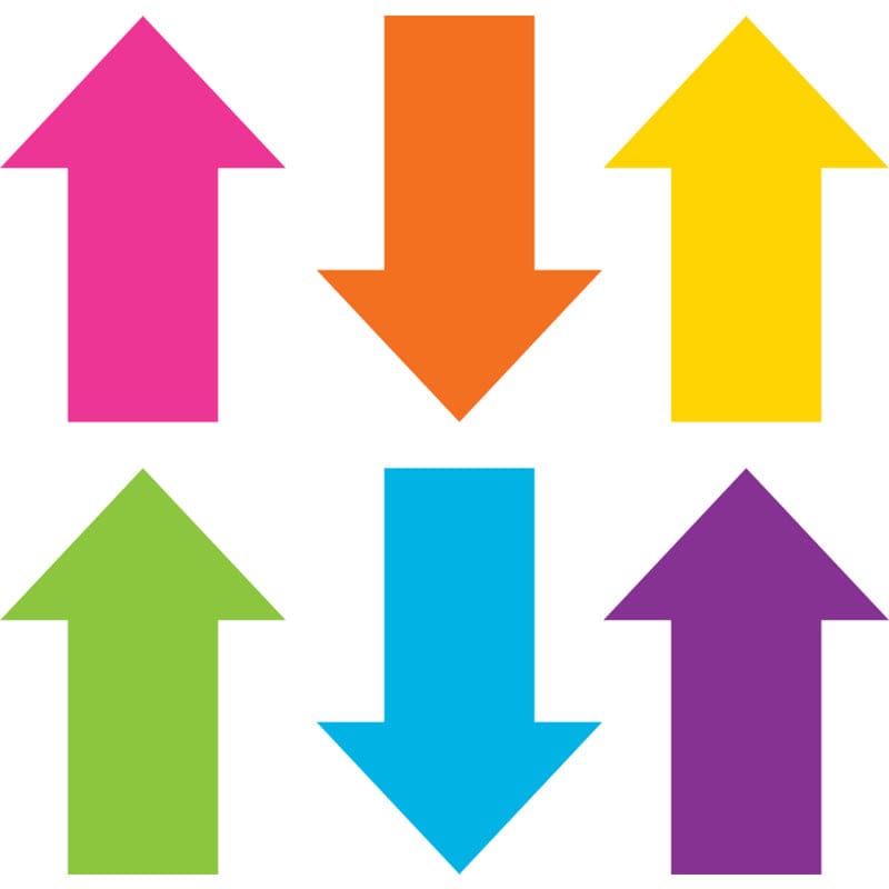 Spot On Arrows Carpet Markers 8In (Pack of 3) - Classroom Management - Teacher Created Resources