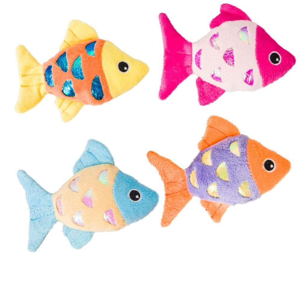 Spot Shimmer Glimmer Fish Catnip Toy Assorted - Pet Supplies - Spot