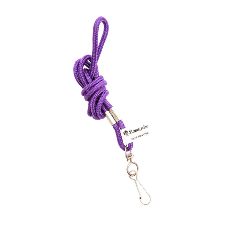 Standard Lanyard Purple (Pack of 12) - Whistles - Baumgartens Inc