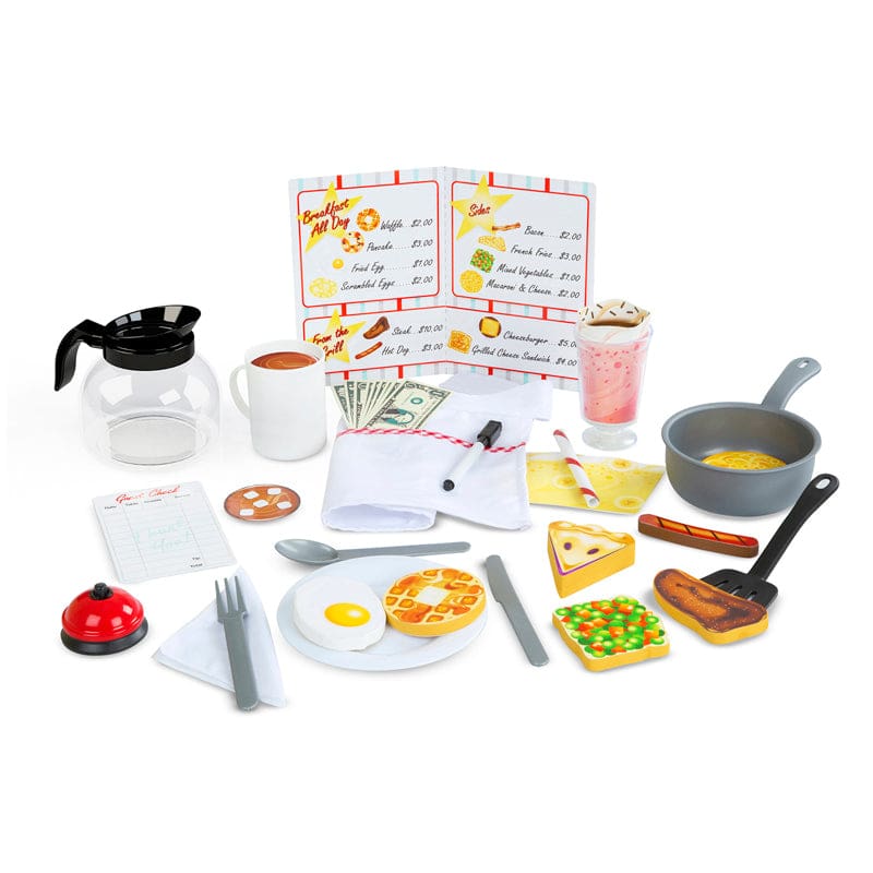 Star Diner Restaurant Play Set - Pretend & Play - Melissa & Doug