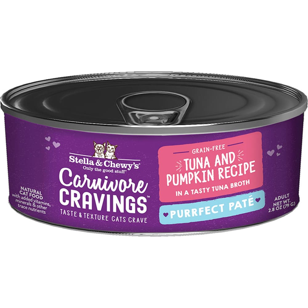 Stella and Chewys Cat Carnivore Cravings Pate Tuna 2.8Oz. (Case Of 24) - Pet Supplies - Stella and Chewys
