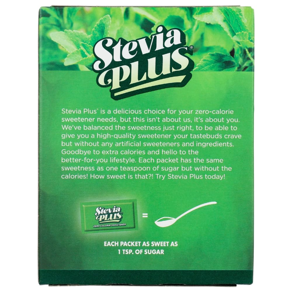 STEVIA PLUS: Natural Zero Calorie Sweetener 2.8 oz - Grocery > Cooking & Baking > Sugars & Sweeteners - STEVIA PLUS
