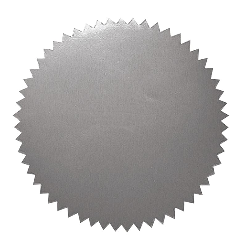 Stickers Silver Blank 50/Pk 2 Diameter (Pack of 12) - Awards - Flipside