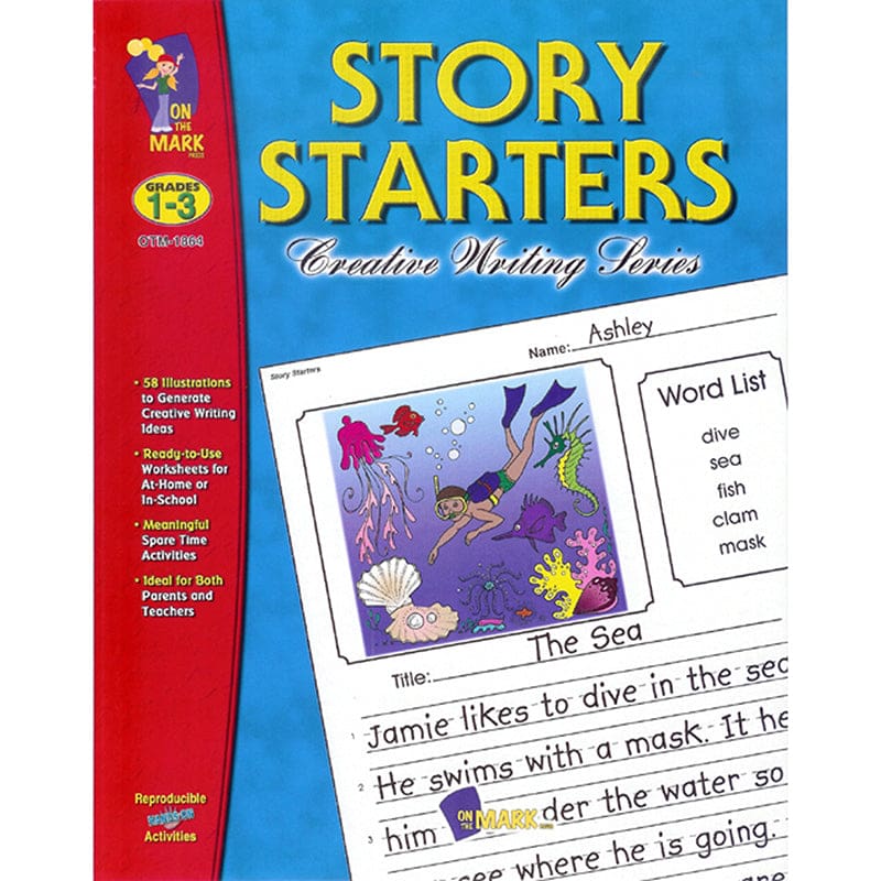Story Starters Gr 1-3 (Pack of 6) - Writing Skills - On The Mark Press