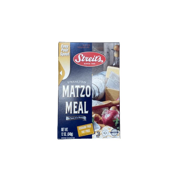 Streit's Streit's Unsalted Matzo Meal, 12 oz