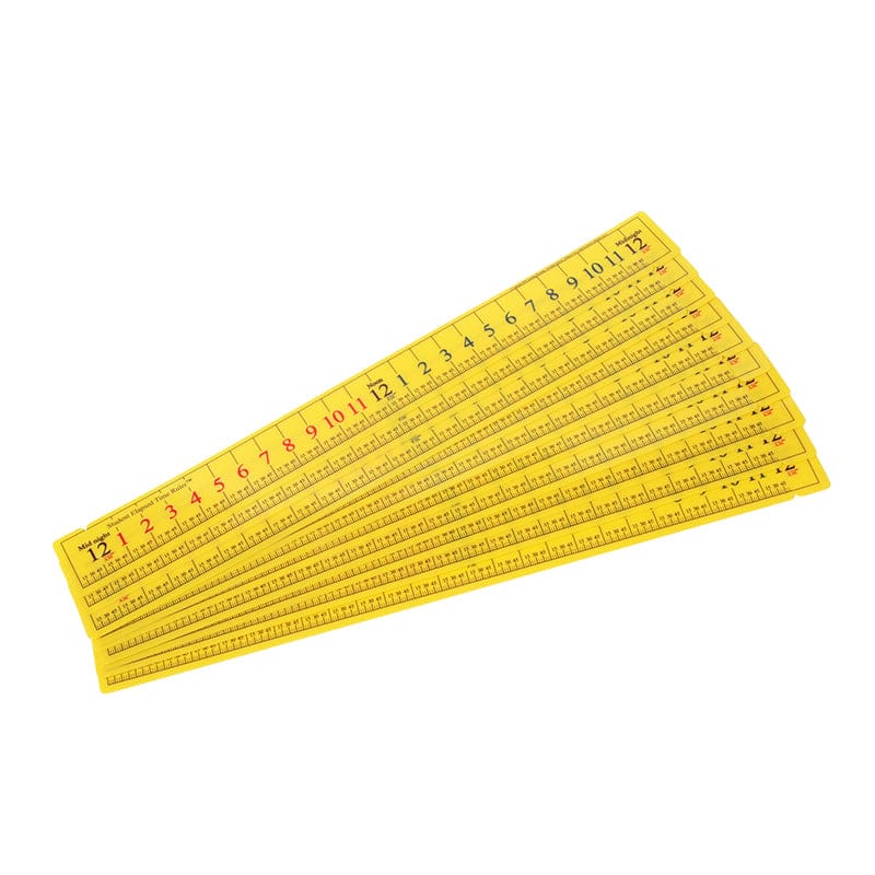 Student Elapsed Time Rulers 10 Set (Pack of 2) - Time - Learning Advantage