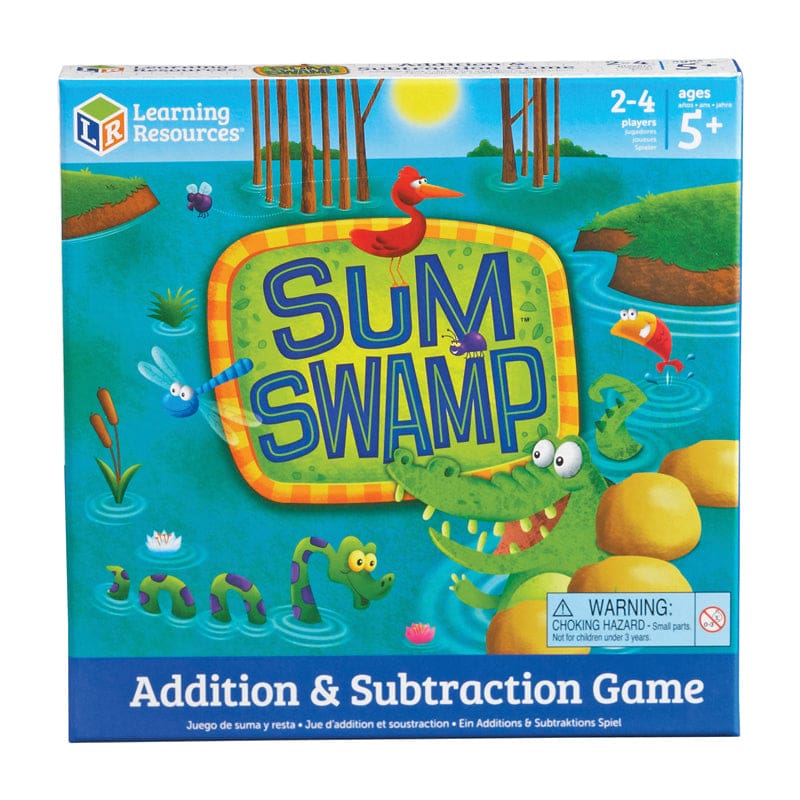 Sum Swamp Gr Pk & Up Addition & Subtraction (Pack of 2) - Addition & Subtraction - Learning Resources