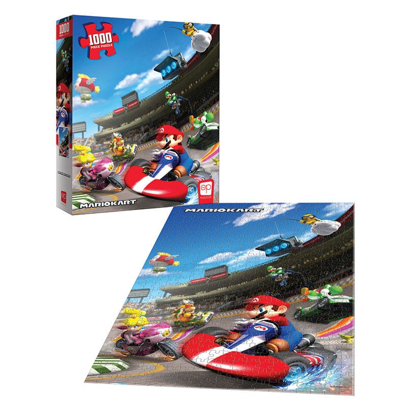 Super Mario Mario Kart 1000Pc Pzzle (Pack of 2) - Puzzles - Usaopoly Inc