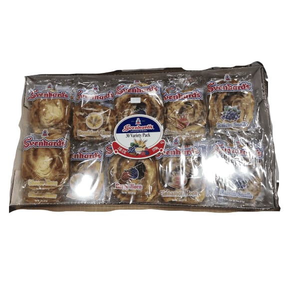 Svenhards Svenhards Swedish Bakery Danish Variety, 30ct