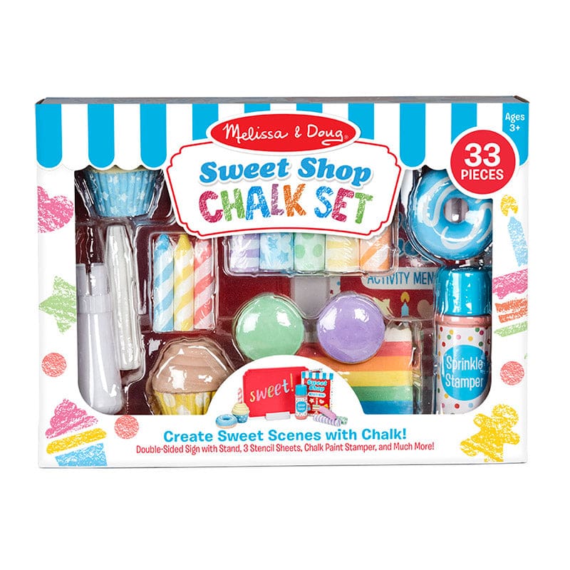 Sweet Shop Chalk Set - Chalk - Melissa & Doug