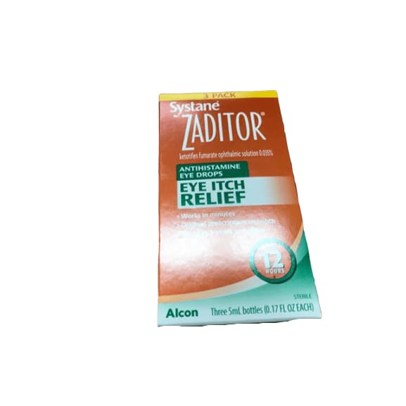 Systane Zaditor Eye Drops, 3 pk. - ShelHealth.Com