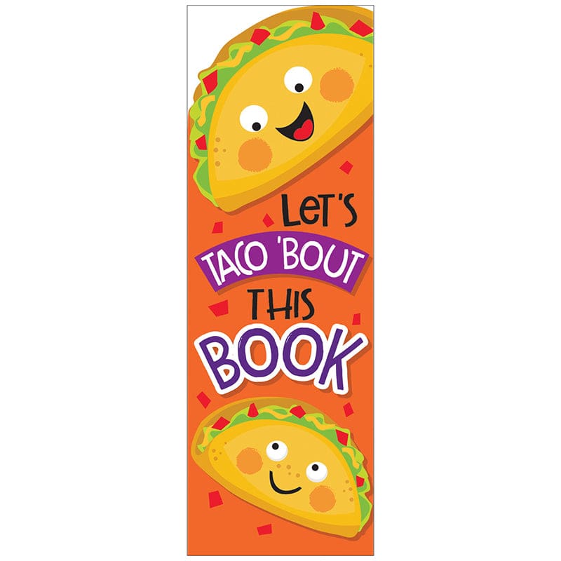 Taco Bookmarks Scented (Pack of 10) - Bookmarks - Eureka
