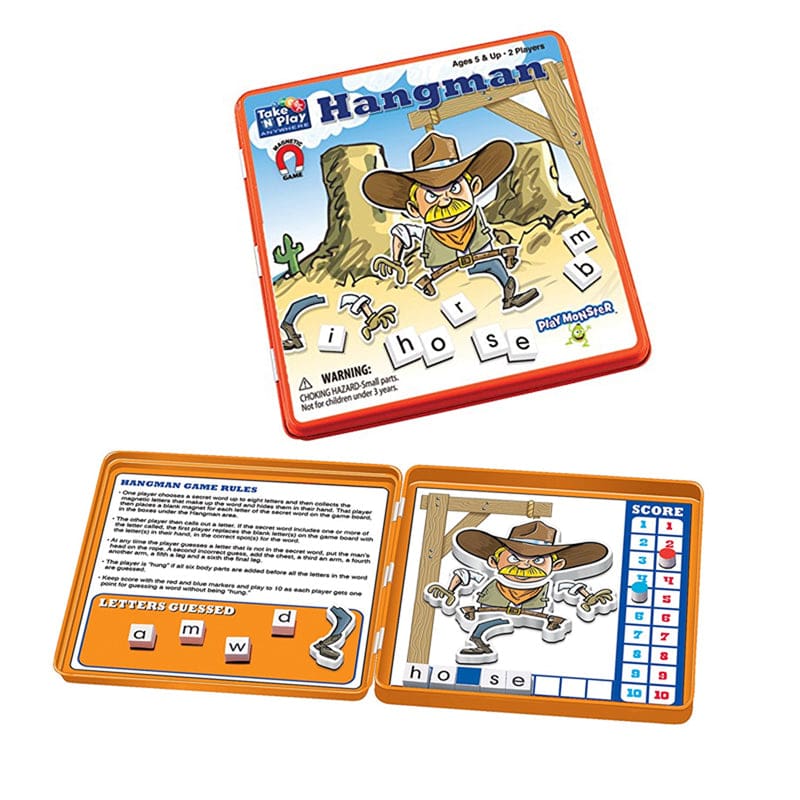 Take N Play Anywhere Games Hangman (Pack of 6) - Classics - Playmonster LLC (patch)