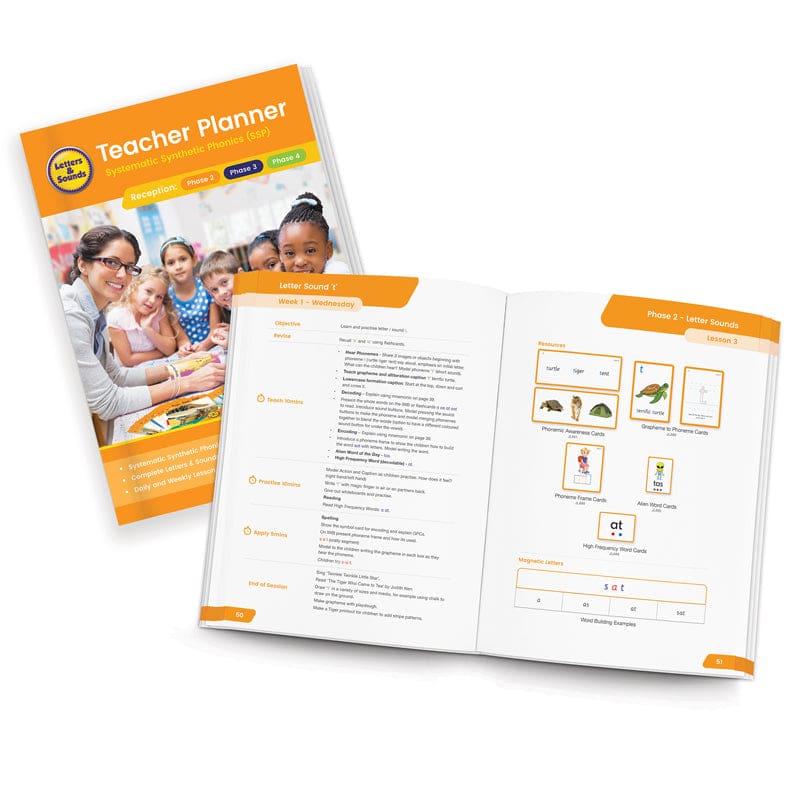 Teacher Planner Gr K Usa Version - Phonics - Junior Learning
