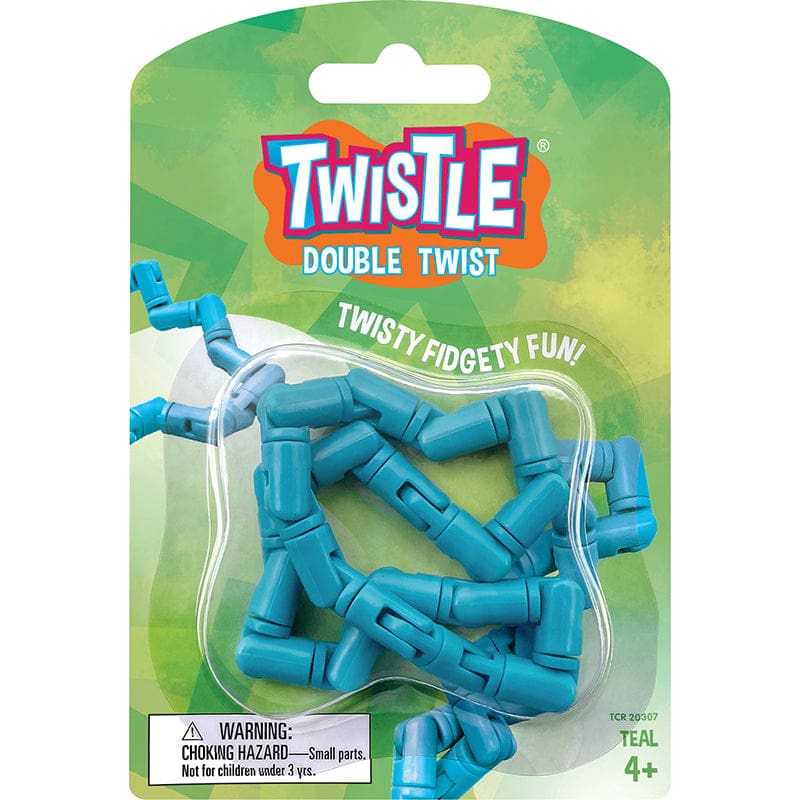 Teal Twistle Double Twist (Pack of 10) - Novelty - Teacher Created Resources