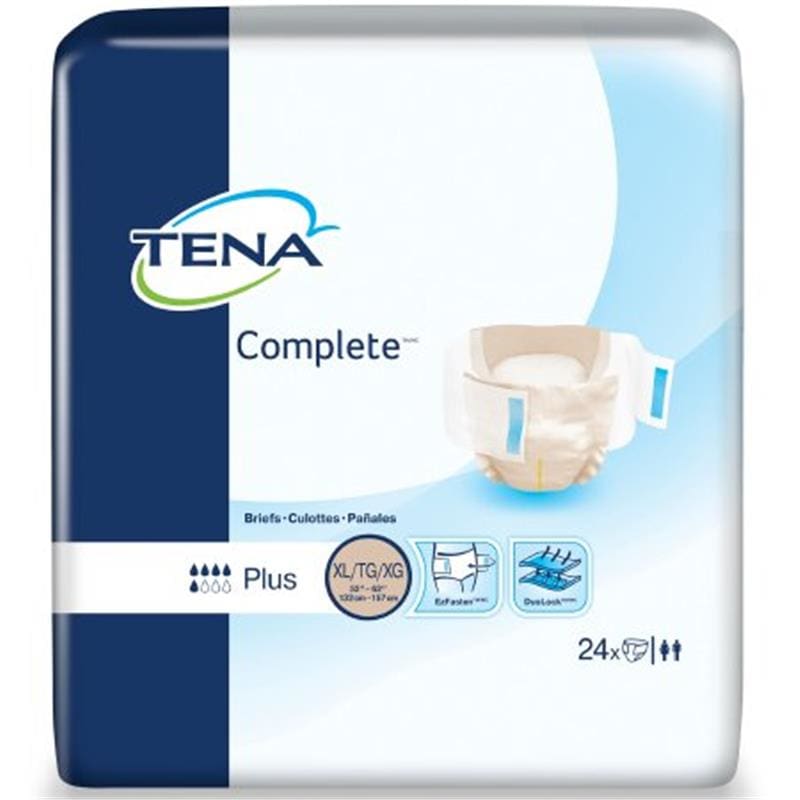 TENA Brief Tena Complete Xl Cs72 Case of 72 - Item Detail - TENA