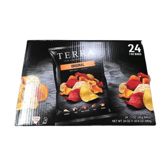 TERRA Original Chips with Sea Salt, 1 oz. (Pack of 24) - ShelHealth.Com