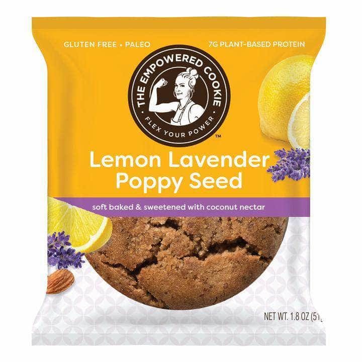 THE EMPOWERED COOKIE The Empowered Cookie Ckie Lmn Lvndr Poppy Seed, 1.8 Oz