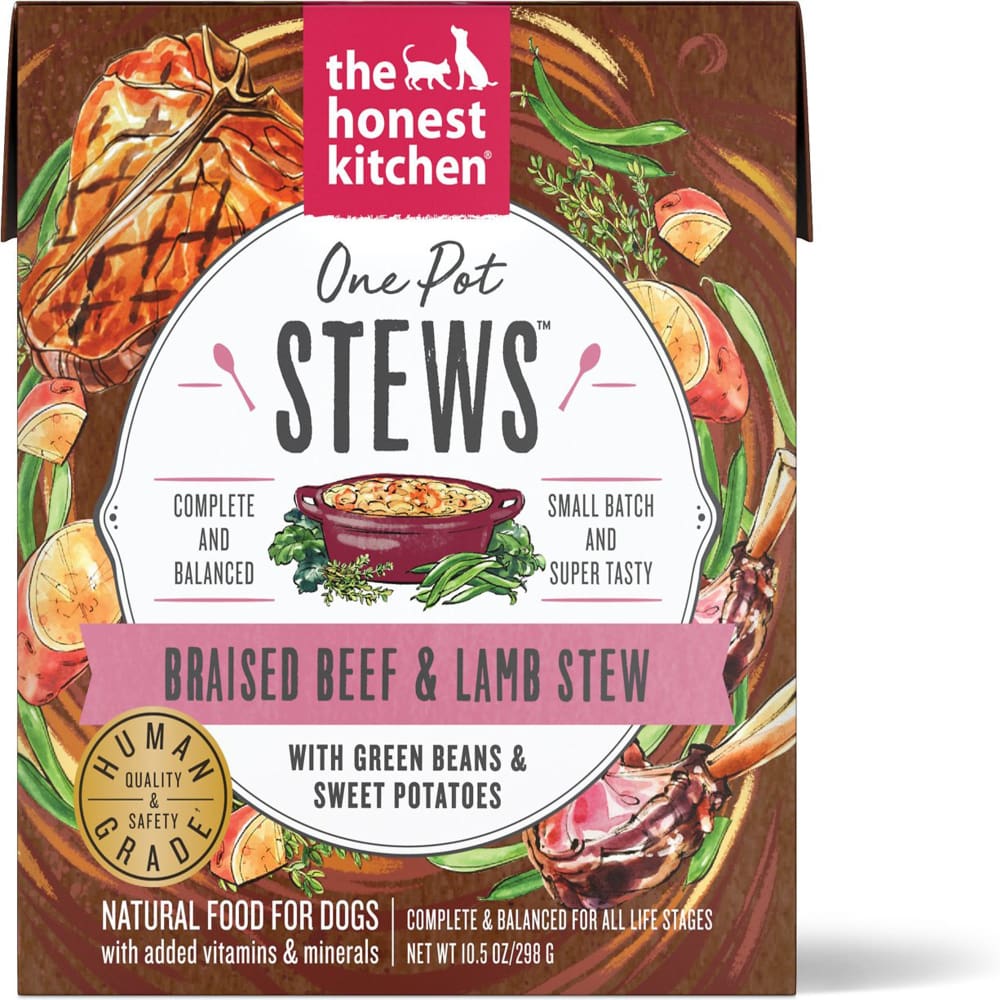 The Honest Kitchen Dog One Pot Stew Beef and Lamb 10.5 Oz - Pet Supplies - The Honest Kitchen