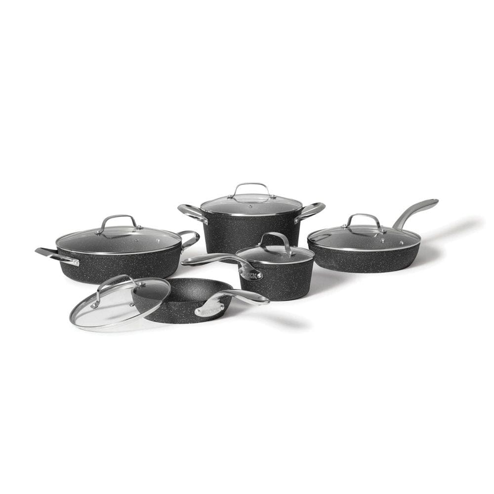 The Rock by Starfrit 10-Piece Cookware Set - Cookware -