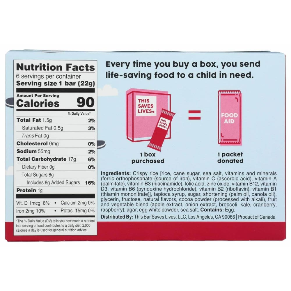 THIS SAVES LIVES This Saves Lives Dragon Dream Cookies N Cream, 4.68 Oz