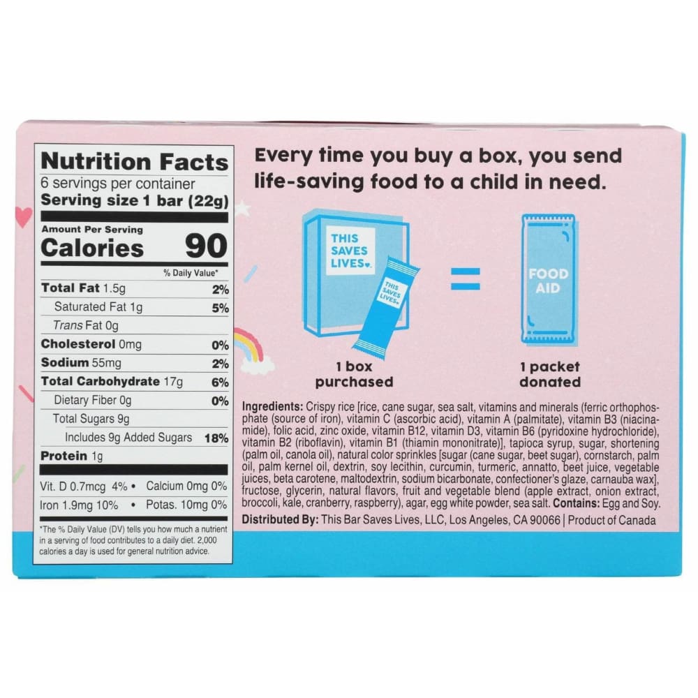 THIS SAVES LIVES This Saves Lives Unicorn Sprinkle Surprise, 4.68 Oz