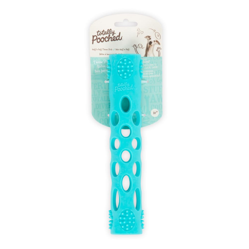 Totally Dog Huff N Puff Stick Teal - Pet Supplies - Totally Dog