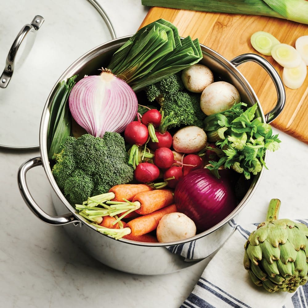 Tramontina 16 Qt Covered Stainless Steel Stock Pot - Cookware - Tramontina