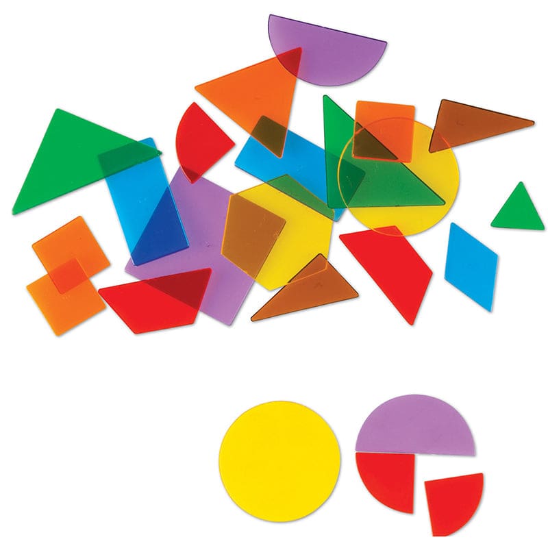 Translucent Geometric Shapes - Geometry - Learning Resources