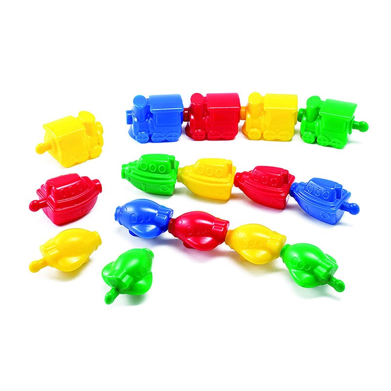 Transportation Linking Blocks Set Of 36 (Pack of 2) - Gross Motor Skills - Learning Advantage