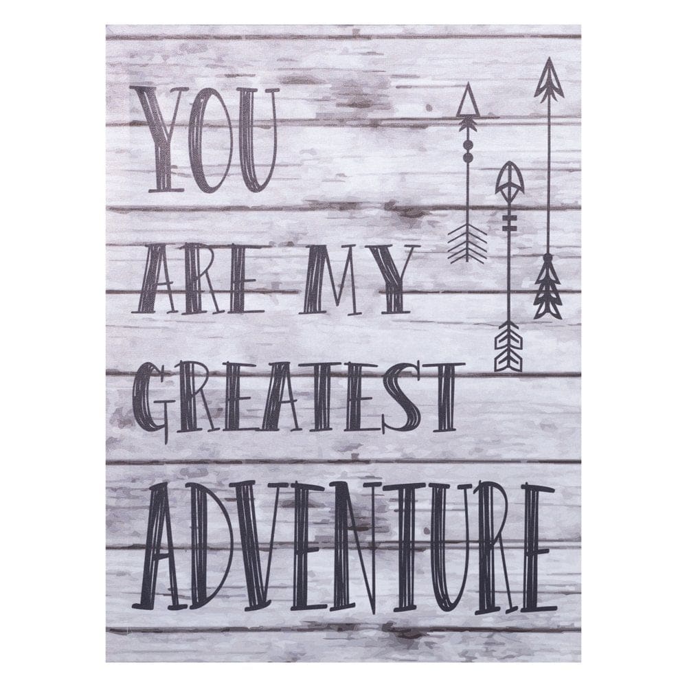 Trend Lab Canvas Wall Art My Greatest Adventure - Baby Décor - Trend
