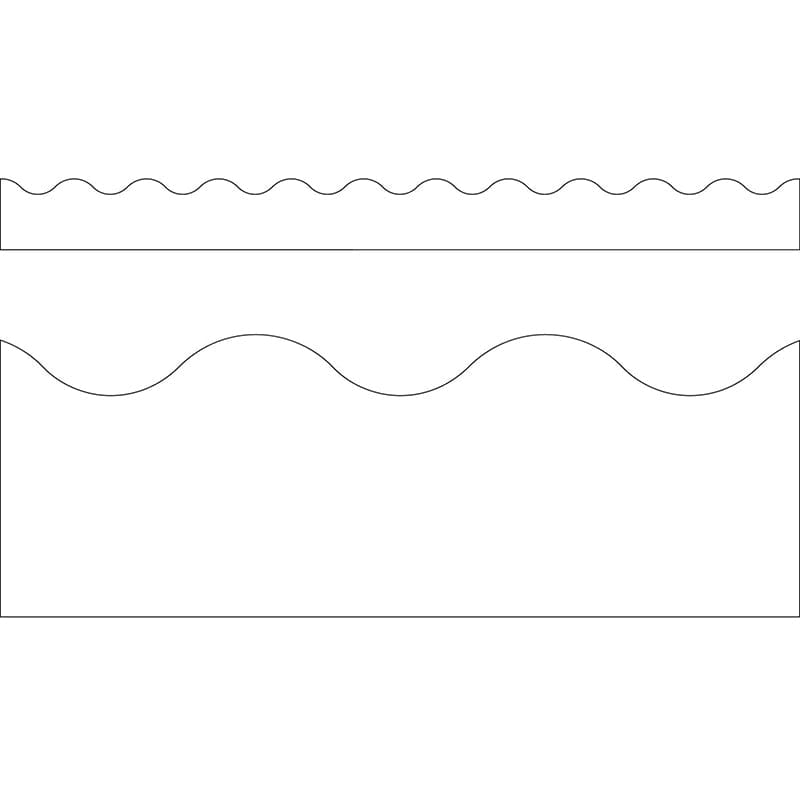 Trimmer White (Pack of 10) - Border/Trimmer - Trend Enterprises Inc.