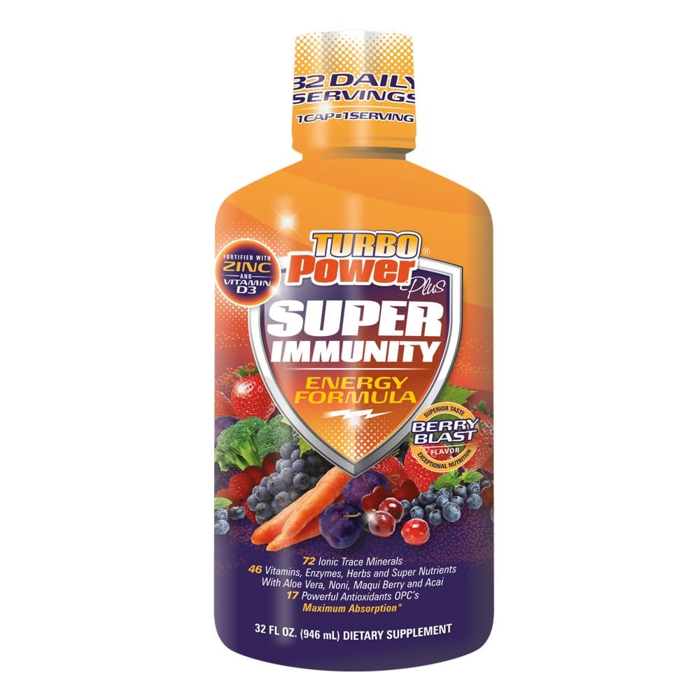 TurboPower Plus Super Immunity Vitamin Energy Formula (32 oz.) - Diet Nutrition & Protein - TurboPower Plus