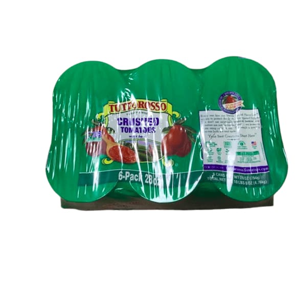Tuttorosso 100% Natural Crushed Tomatoes, 28 Ounce (Pack of 6) - ShelHealth.Com