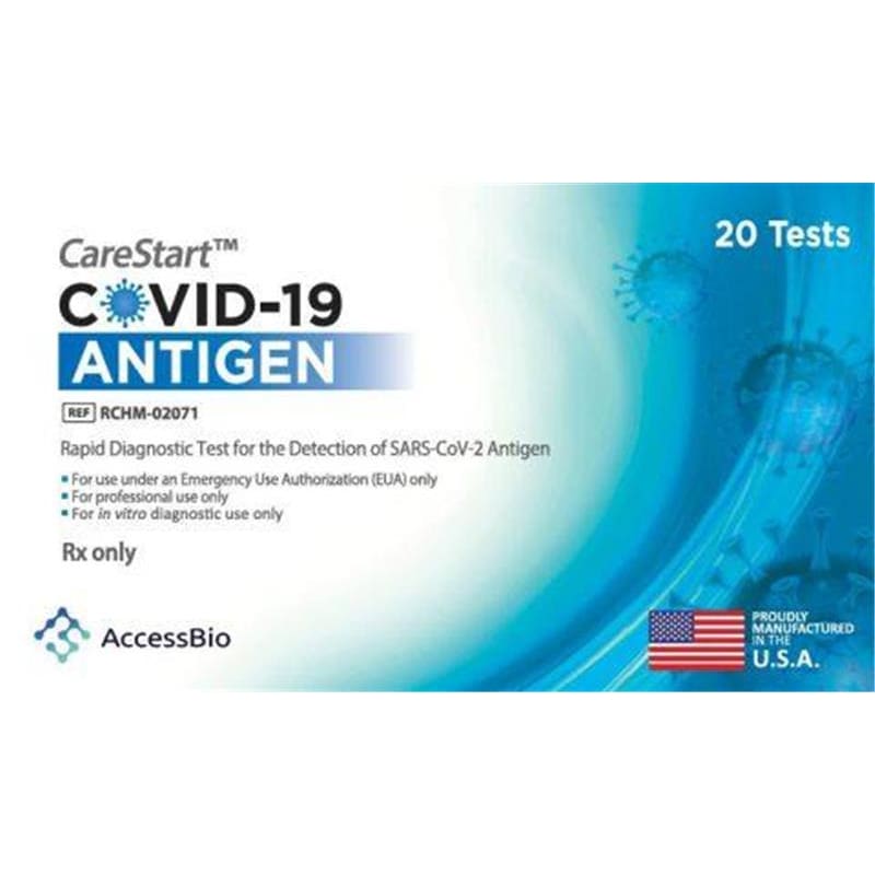 TwinMed Carestart Rapid Covid Antigen Test Box of 20 - Item Detail - TwinMed