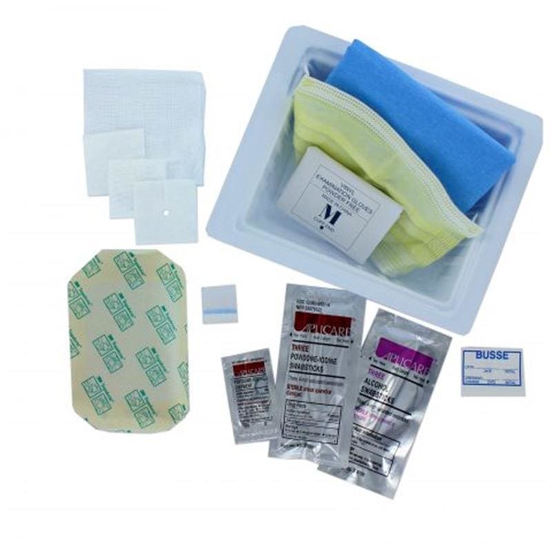 TwinMed Iv Dressing Change Tray With Tegaderm (Pack of 3) ShelHealth