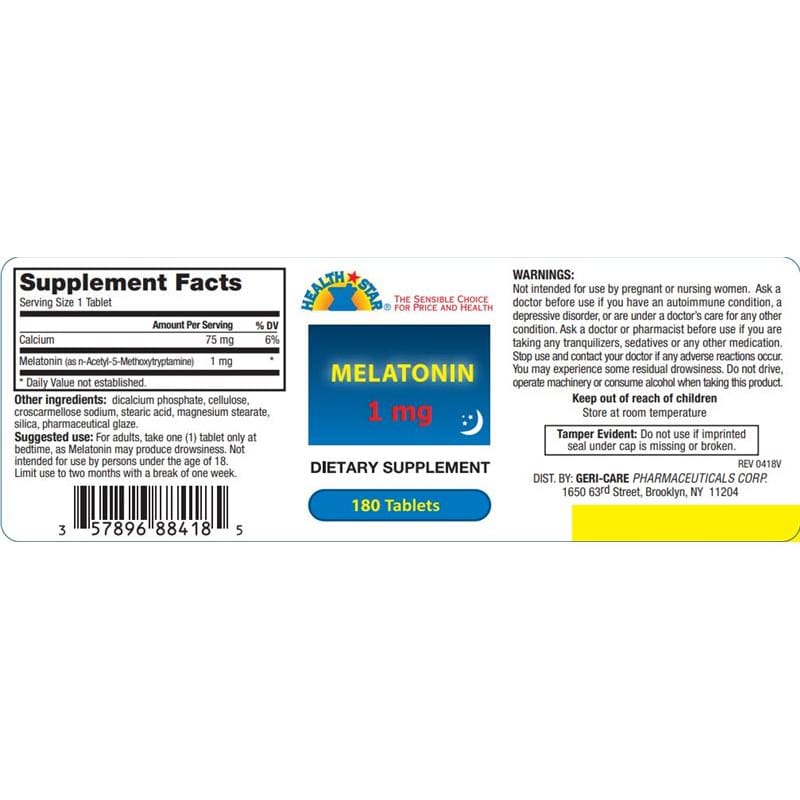 TwinMed Melatonin 1Mg Bt180 (Pack of 6) - Item Detail - TwinMed